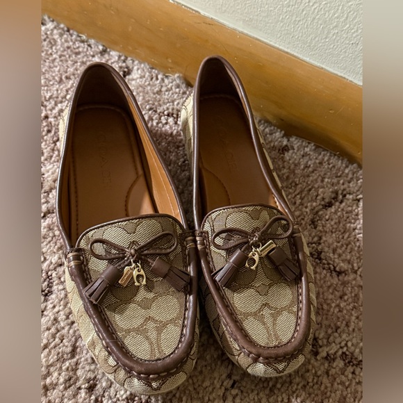 Coach Shoes - {Coach}-Size : 6-Women's Brown Loafers